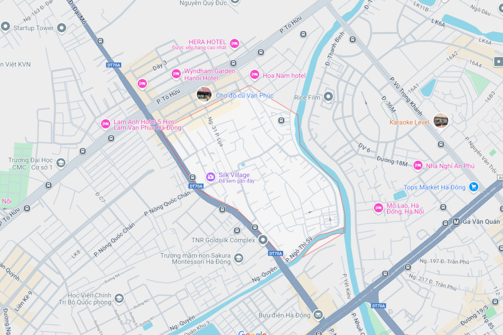 Navigate your way to Van Phuc Silk Village with ease using Google Maps